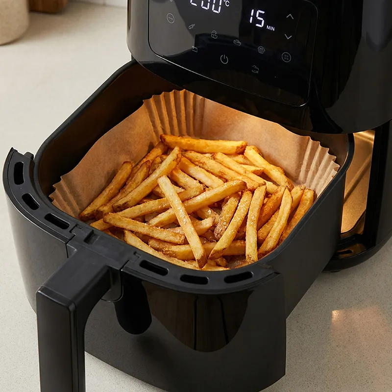 Hartie pentru Air Fryer Patrat 23CM 100BUC Adler