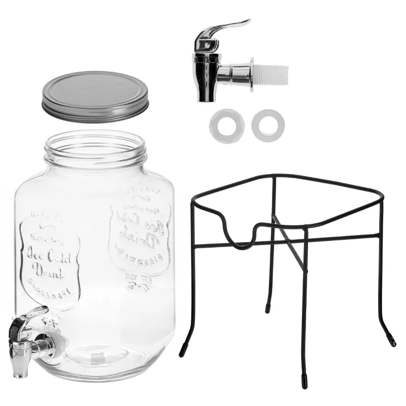 Borcan Limonada 4 L cu Stand si Robinet