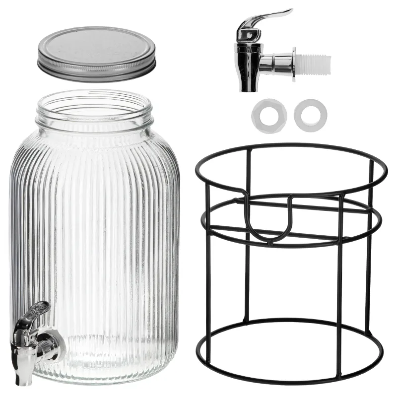 Borcan Limonada 4 L cu Stand si Robinet