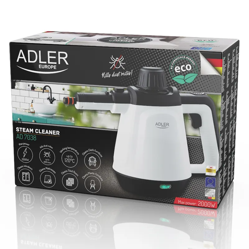 Aparat de Curatat cu Aburi AD 7038 Adler