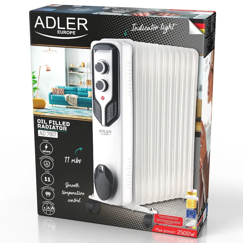 Radiator Ulei 11 Elementi AD 7817 Adler