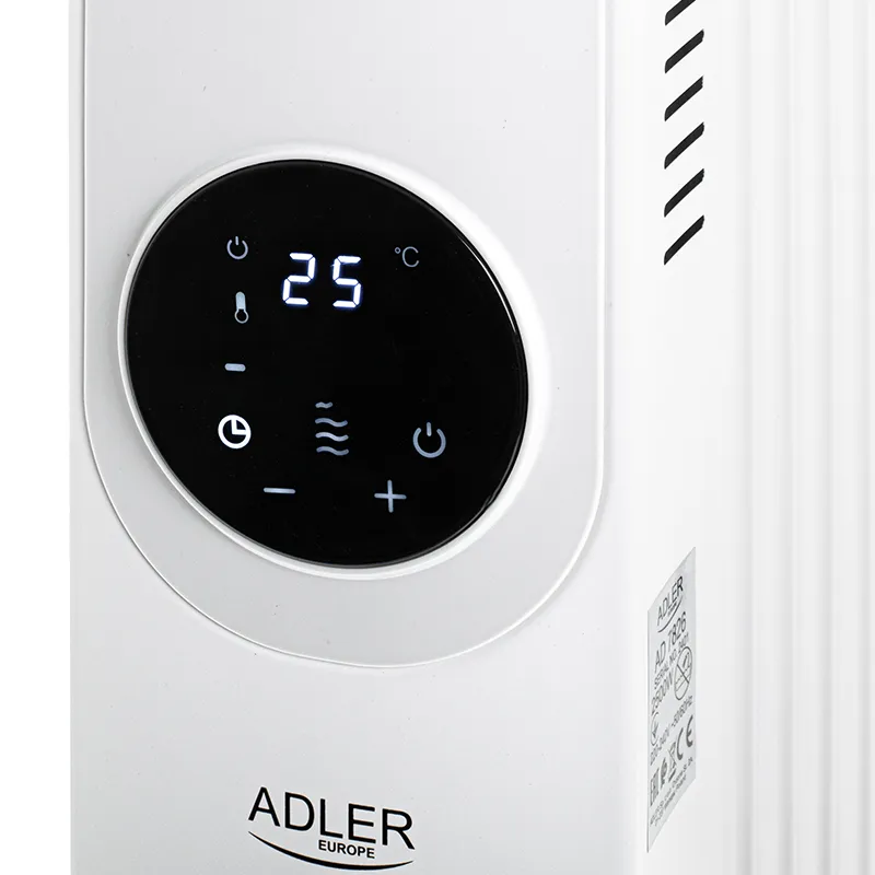 Radiator Ulei 13 Elementi 2500W Telecomanda Adler