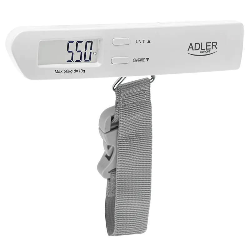 Cantar Bagaj Max 50KG AD 8191 Alb Adler