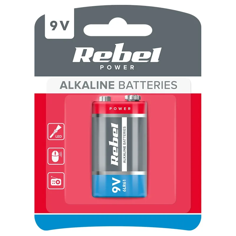 Baterie Alcalina 9V Blister