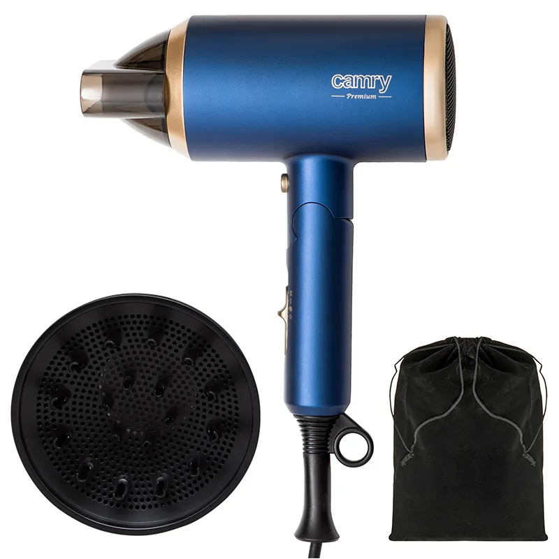 Uscator Par Ionizare, Maner Pliabil 1800W CR 2268 Camry