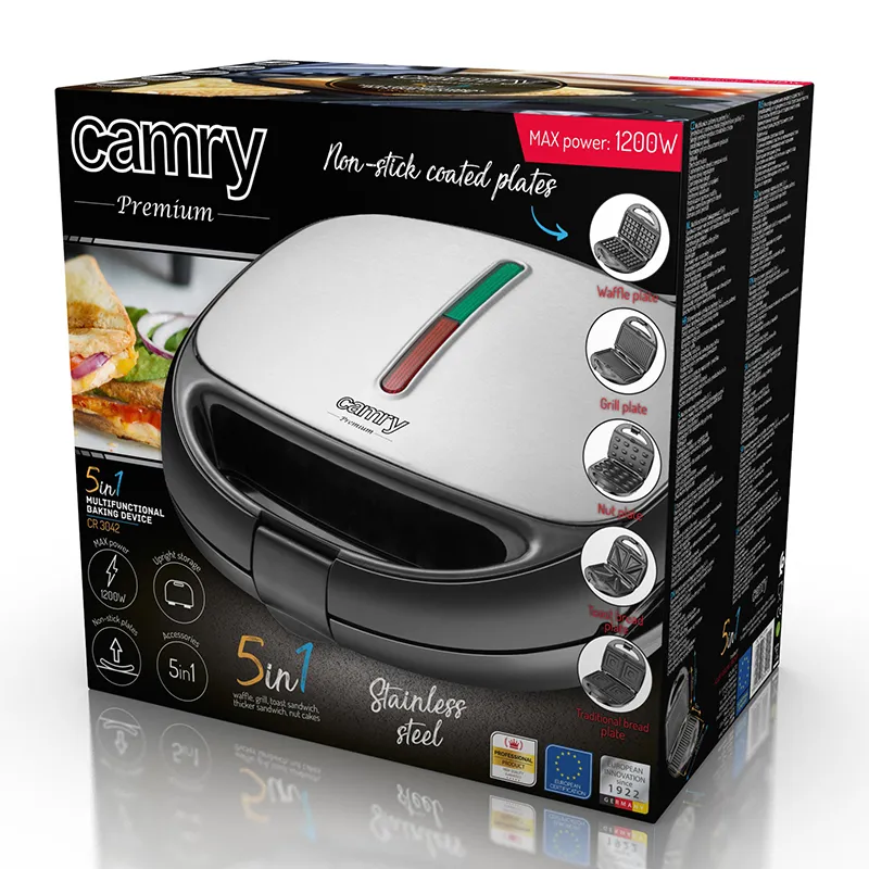 Sandwich Maker 5 in 1 CR 3042 Camry