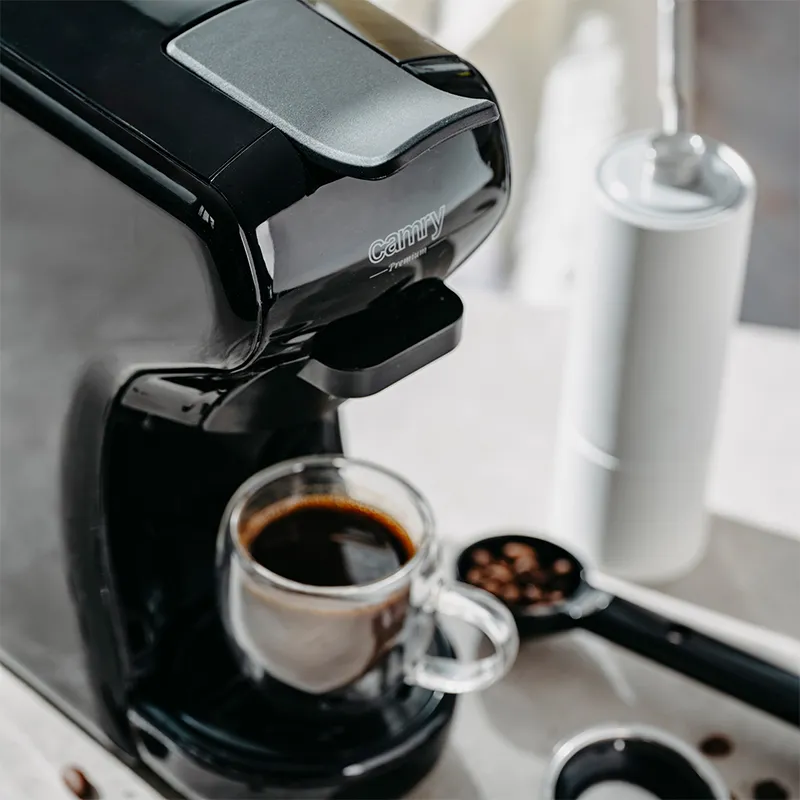 Espressor 19 Bar Multi Capsule CR 4414BB Camry