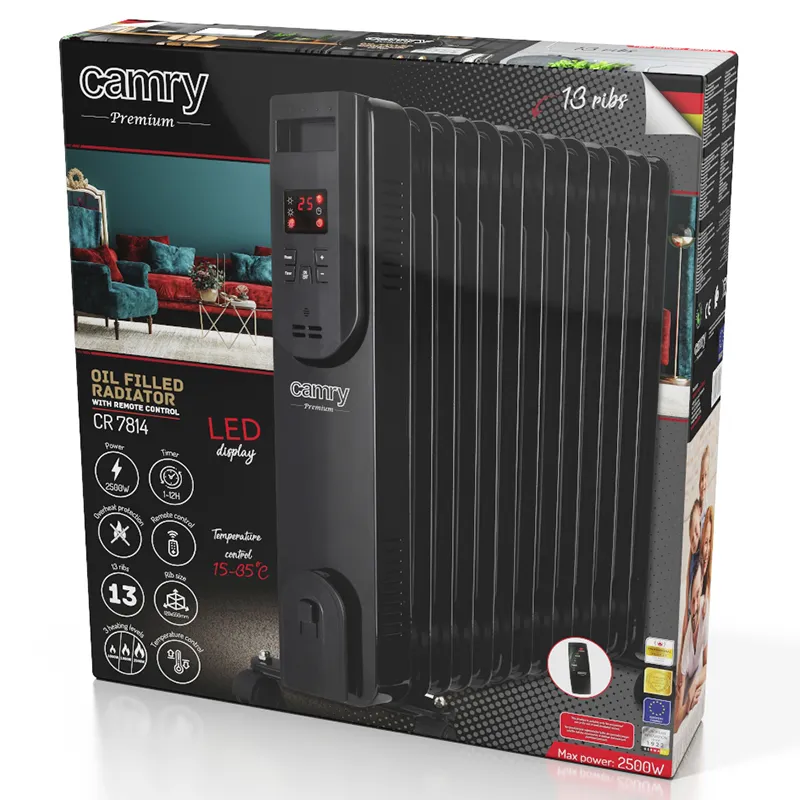 Radiator Ulei 13 Elementi 2500W CR 7814 Camry