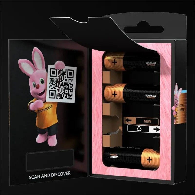 Baterie Alcalina Duracell Optimum LR06 Blister 4 Buc