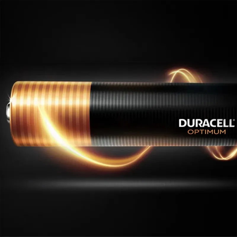 Baterie Alcalina Duracell Optimum LR03 Blister 4 Buc
