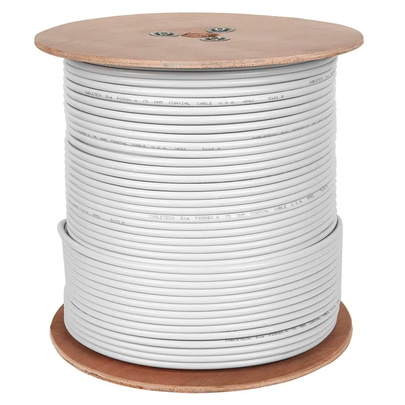 Cablu Coaxial Miez Cupru Ecran Al Tambur 305M