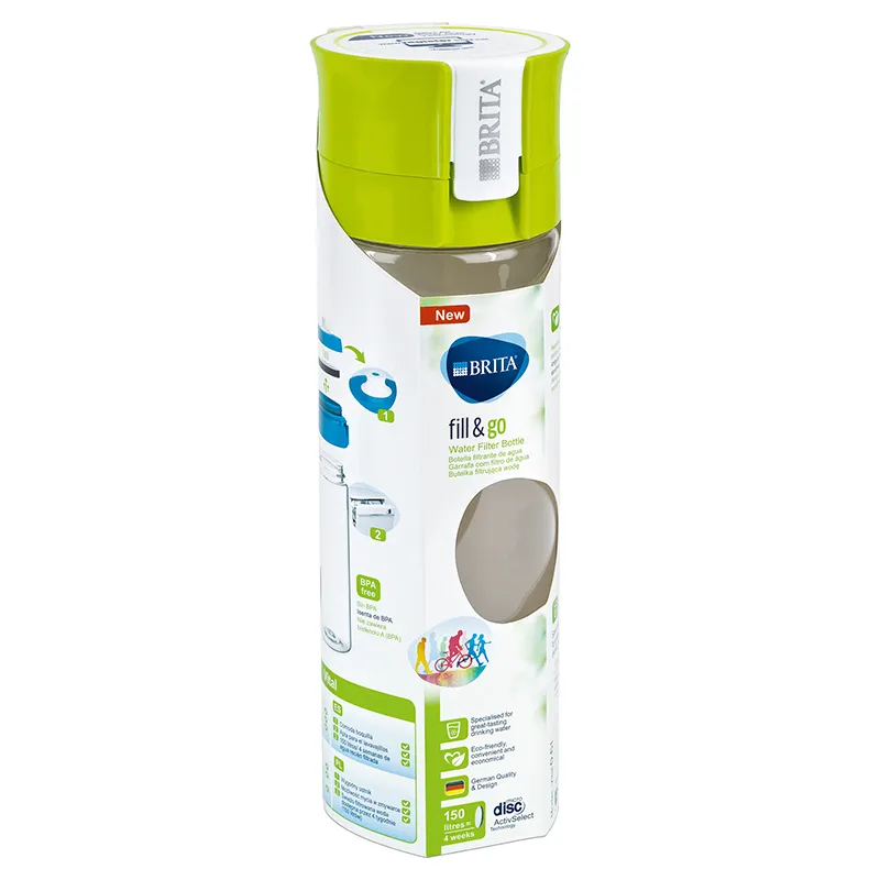 Sticla cu Filtru Fill&Go Vital 0.6 L Lime Brita