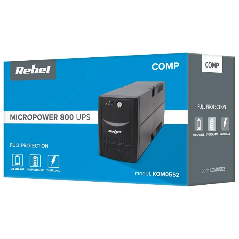 UPS Micropower 800 (800VA/480W)Rebel