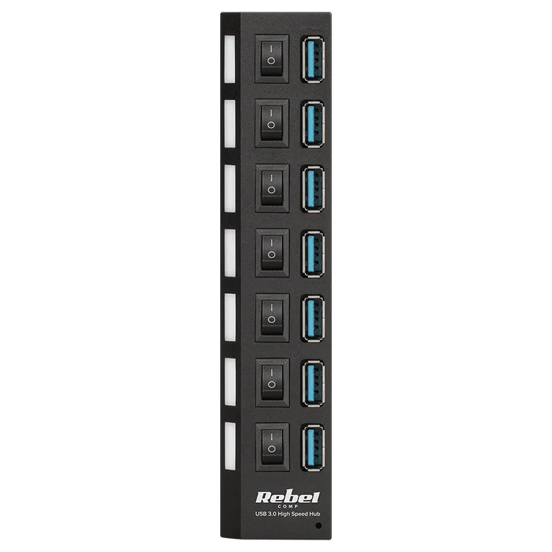 Hub USB 3.0 7 Porturi Rebel