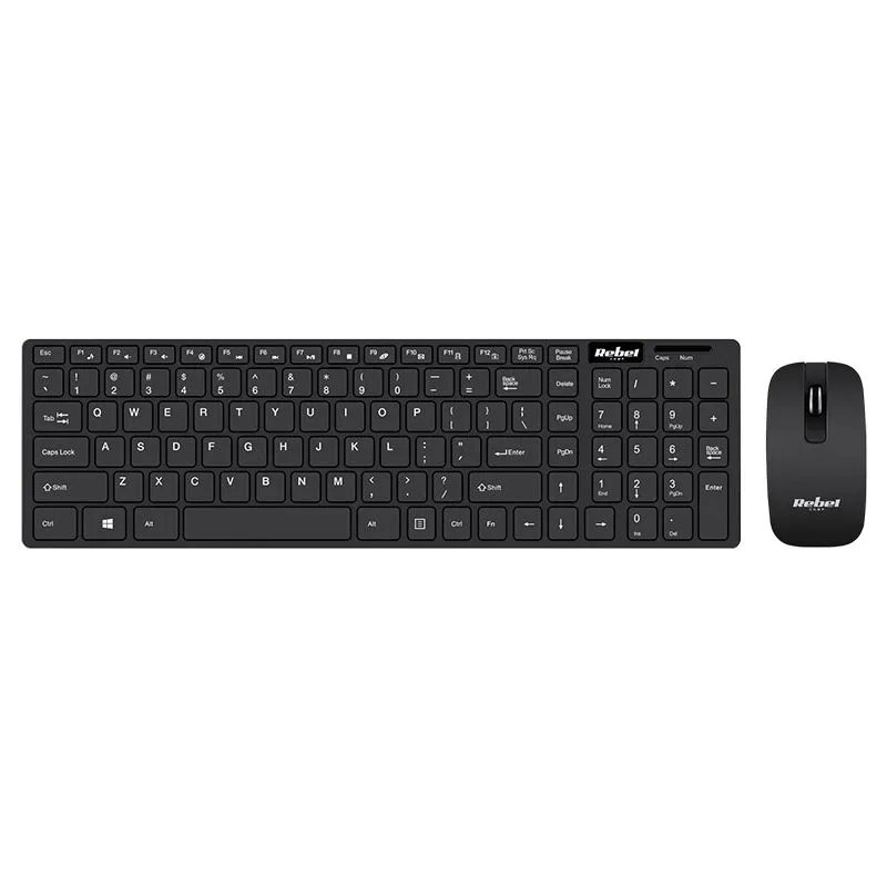 Kit Tastatura si Mouse Wireless  WS300 Rebel