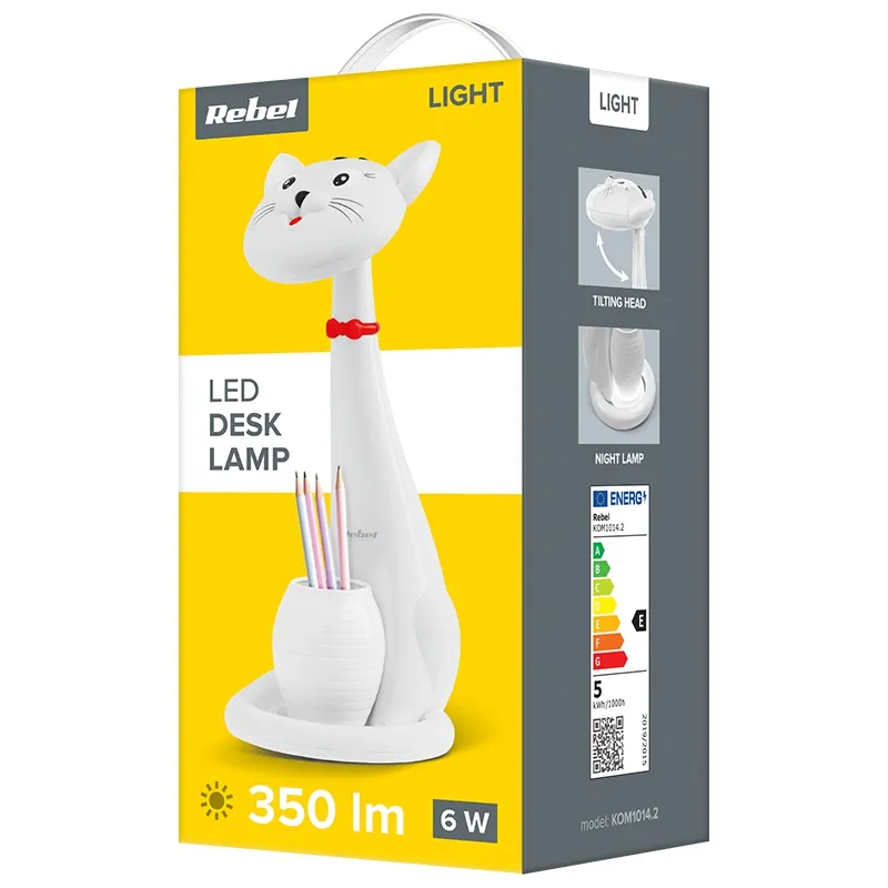Lampa LED Birou Copii Model Pisica Rebel
