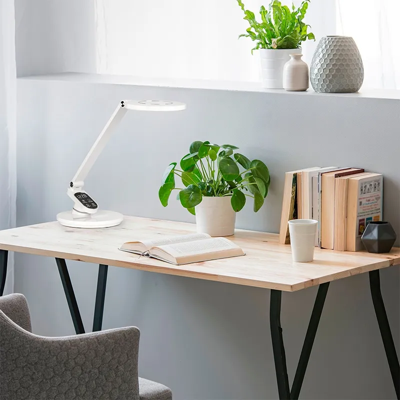 Lampa LED Birou Ceas si Sleep Timer Rebel