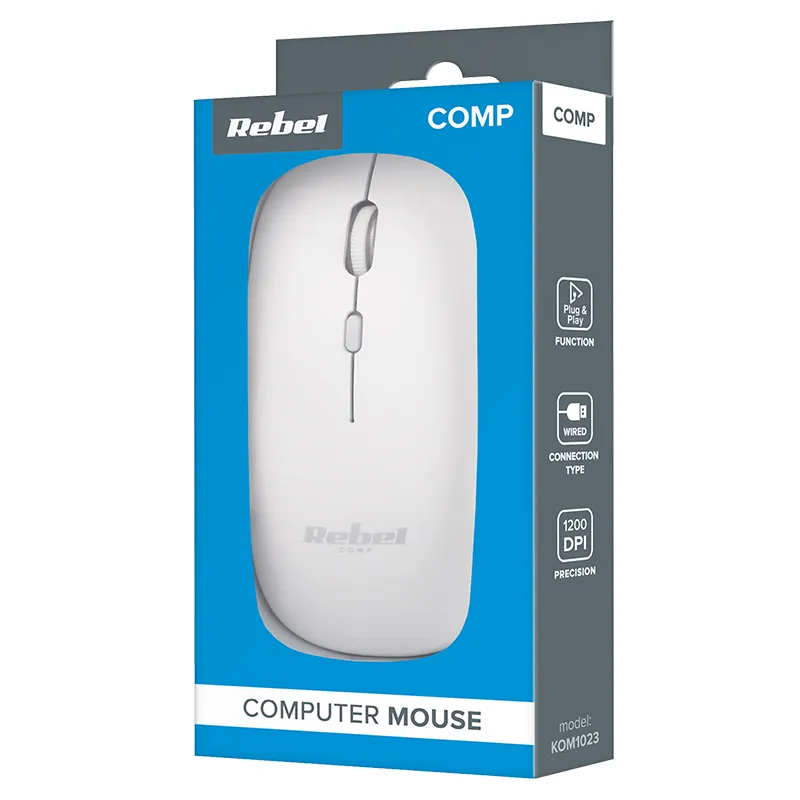 Mouse cu Fir 1200 DPI WDM210 Rebel
