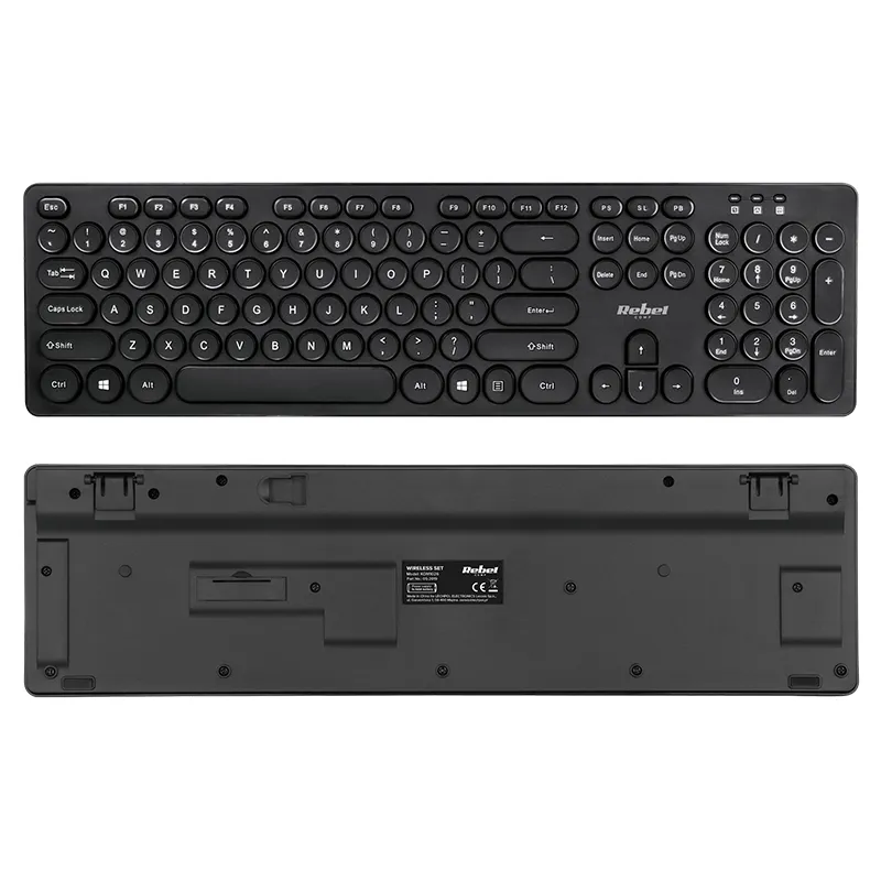Kit Tastatura si Mouse Wireless WS400 Rebel