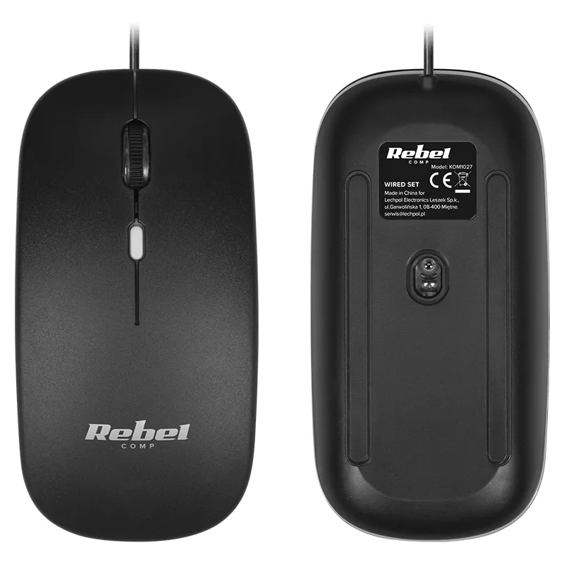 Kit Tastatura si Mouse cu Fir WDS200 Rebel