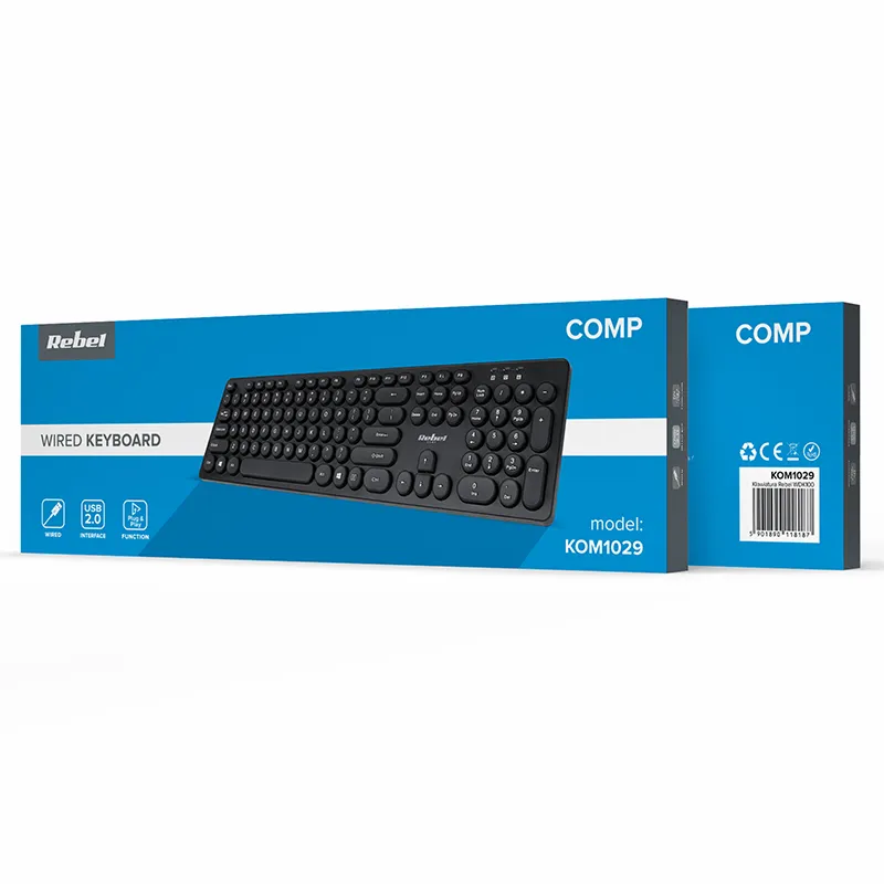 Tastatura cu Fir WDK100 Rebel