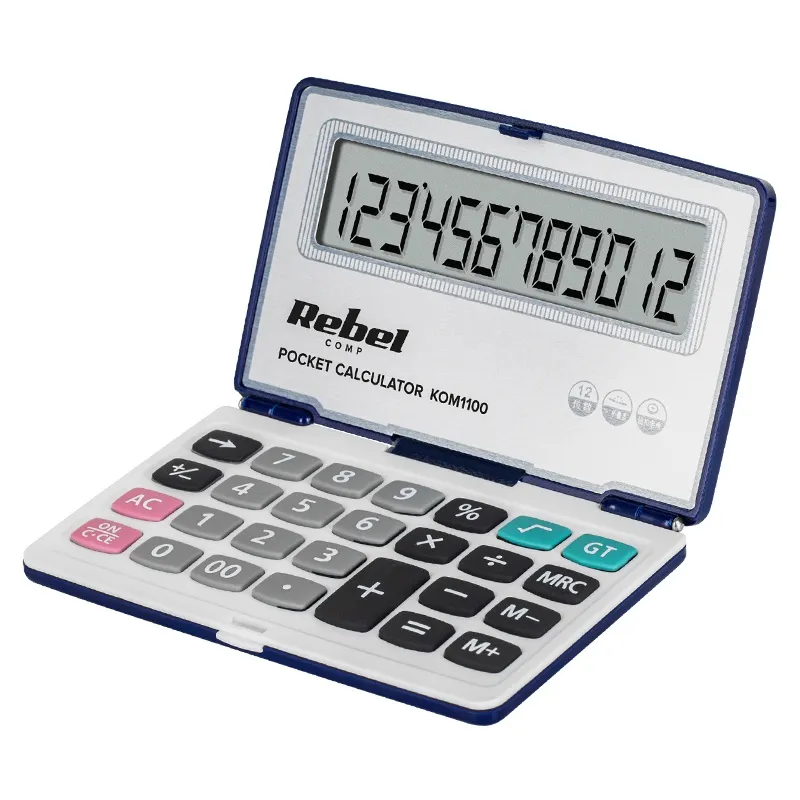 Calculator de Buzunar 12 Digiti PC-50 Rebel