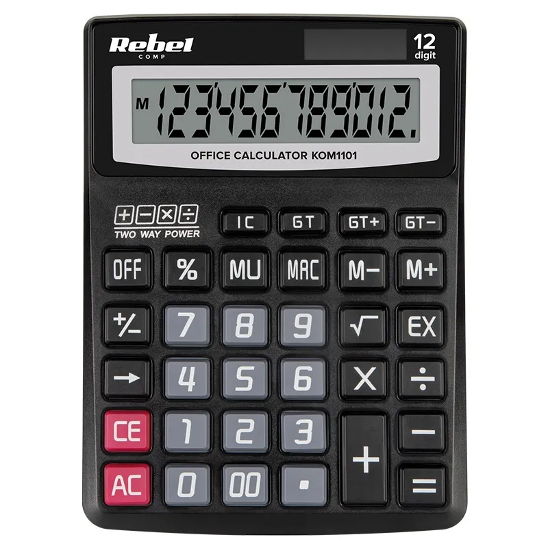 Calculator de Birou 12 Digiti Oc-100 Rebel