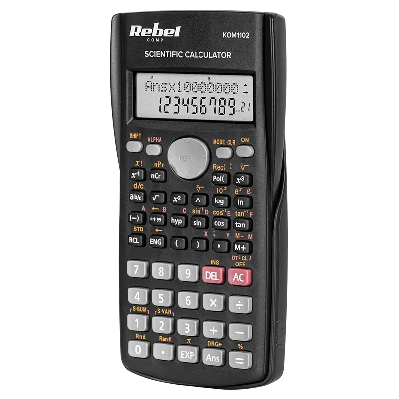 Calculator Stiintific 9/12 Digit Sc-200 Rebel