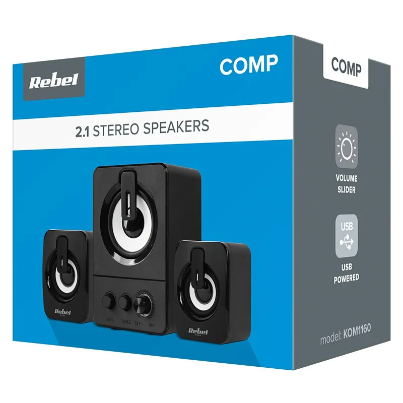 Boxe PC 2.0 Cs-50 Rebel