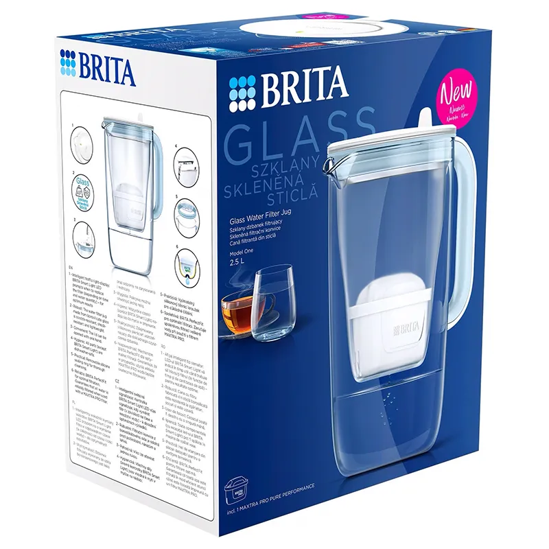 Cana Filtranta Sticla 2.5L Maxtra Pro Brita