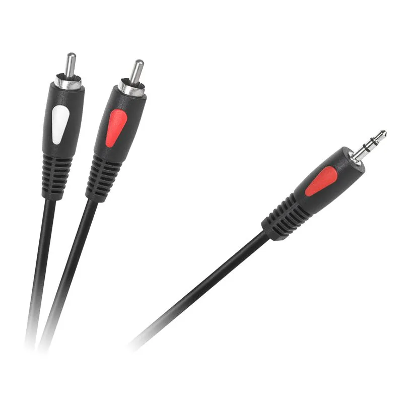 Cablu 3.5 Tata-2RCA 10M Eco-Line Cabletech