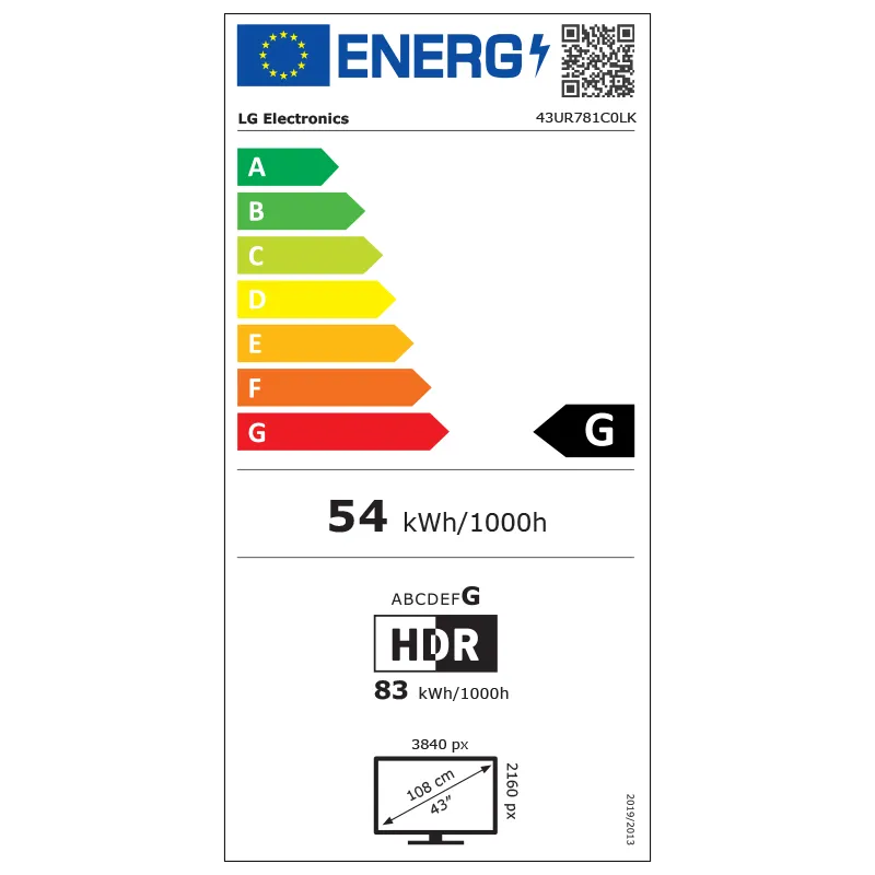 LED TV Ultrahd 4K Smart 43 Inch 108 CM LG