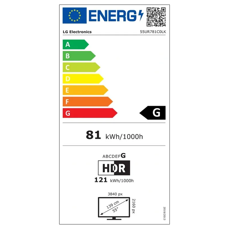 LED TV Ultrahd 4K Smart 55 Inch 139 CM LG