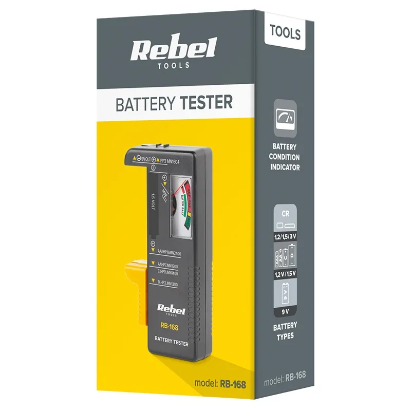 Tester Baterii Rebel