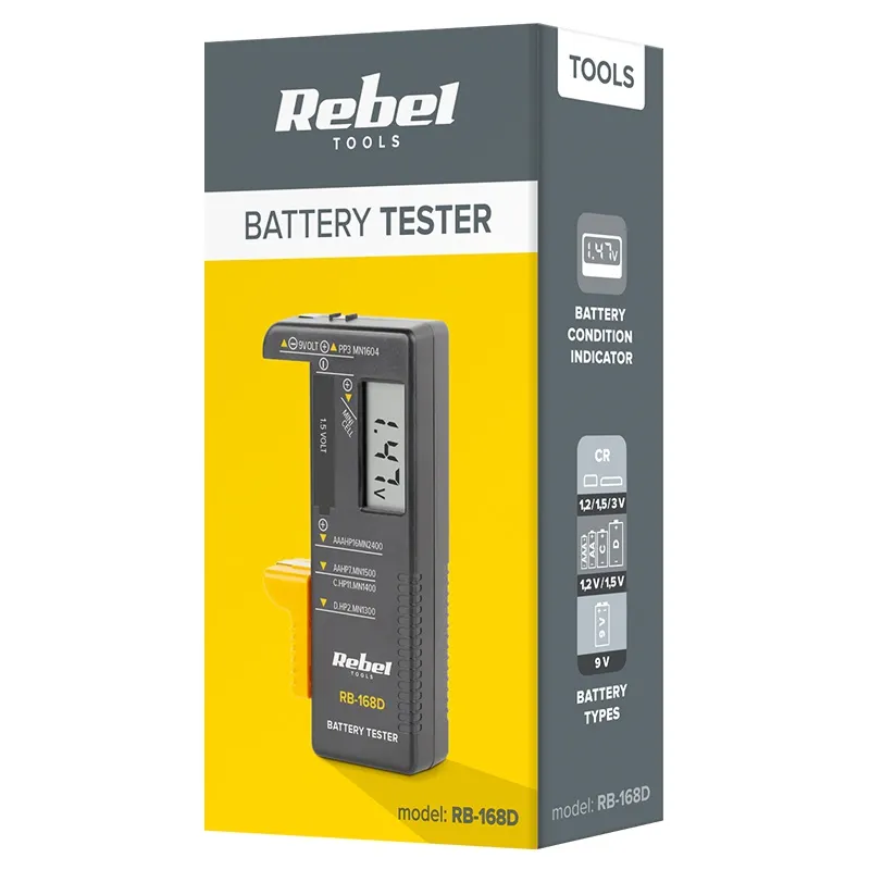 Tester Baterii Rebel