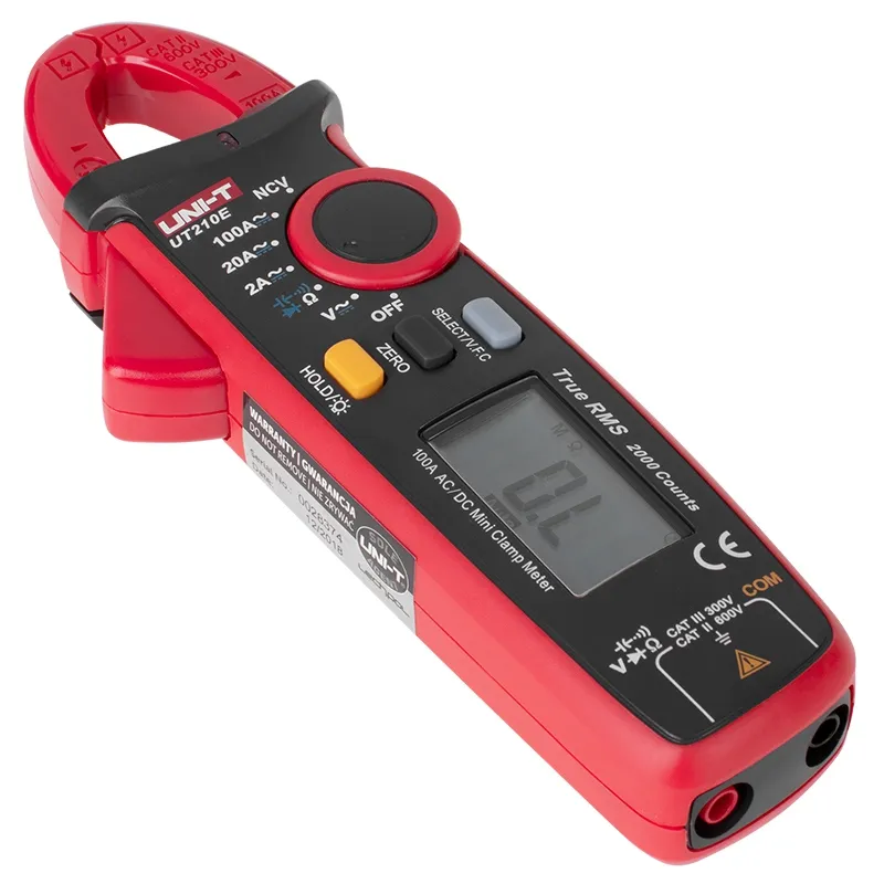 Clampmetru Digital 100A UT210E Uni-T
