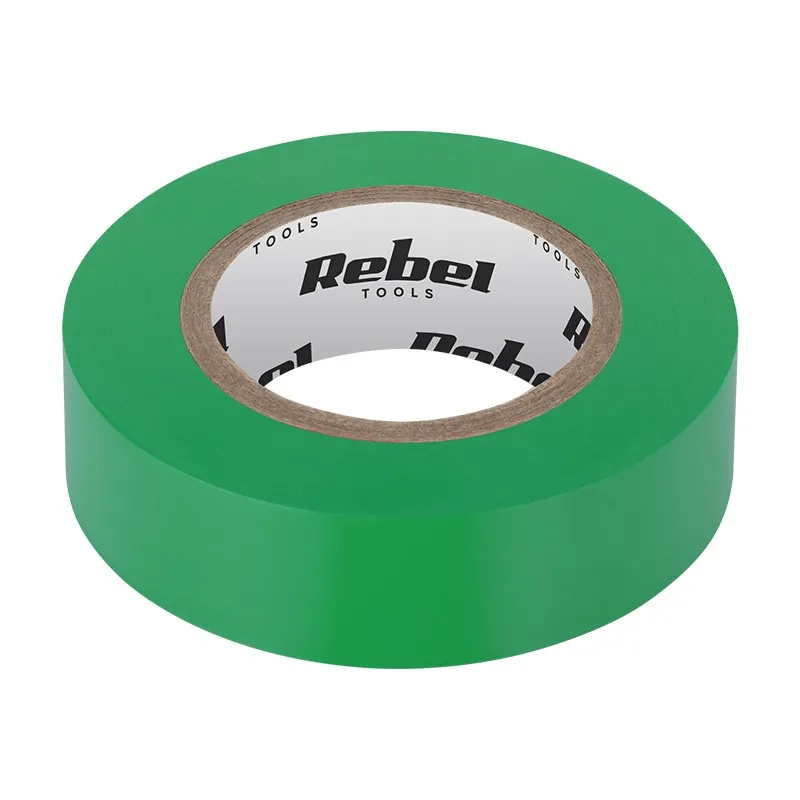 Banda Izolatoare 0.13X19X20YD Verde Rebel