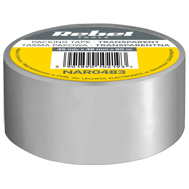 Banda Adeziva Ambalare 45 Mic X 48 MM X 60 M Rebel