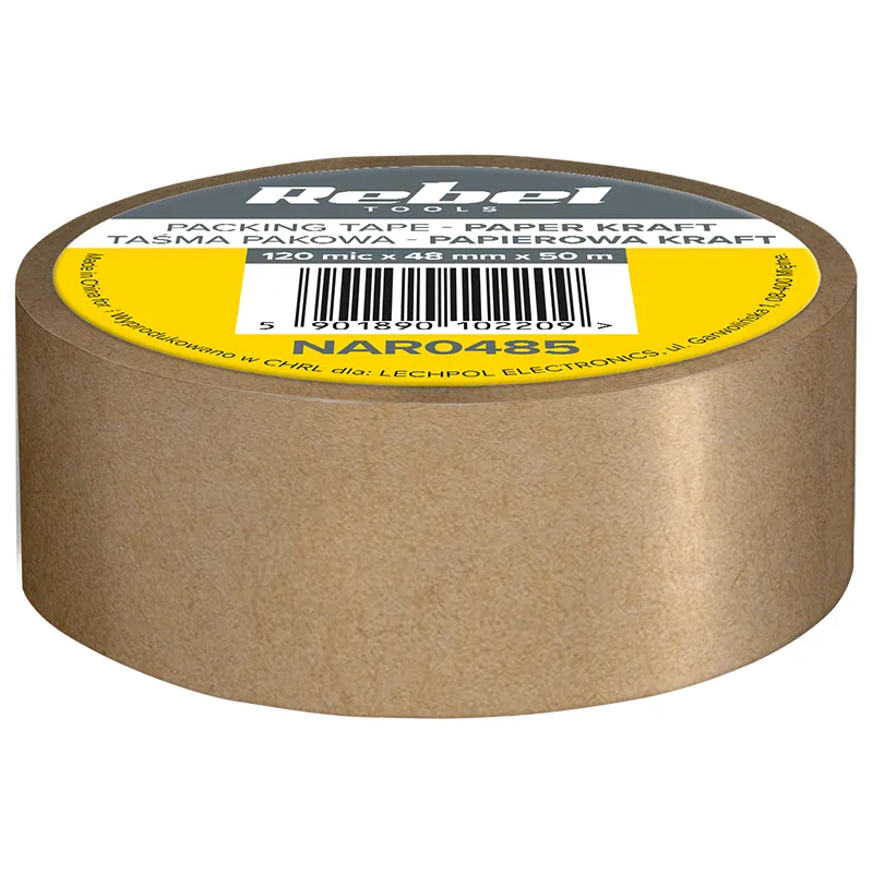 Banda Adeziva Ambalare Kraft 120 Mic X 48MM X 50M Rebel