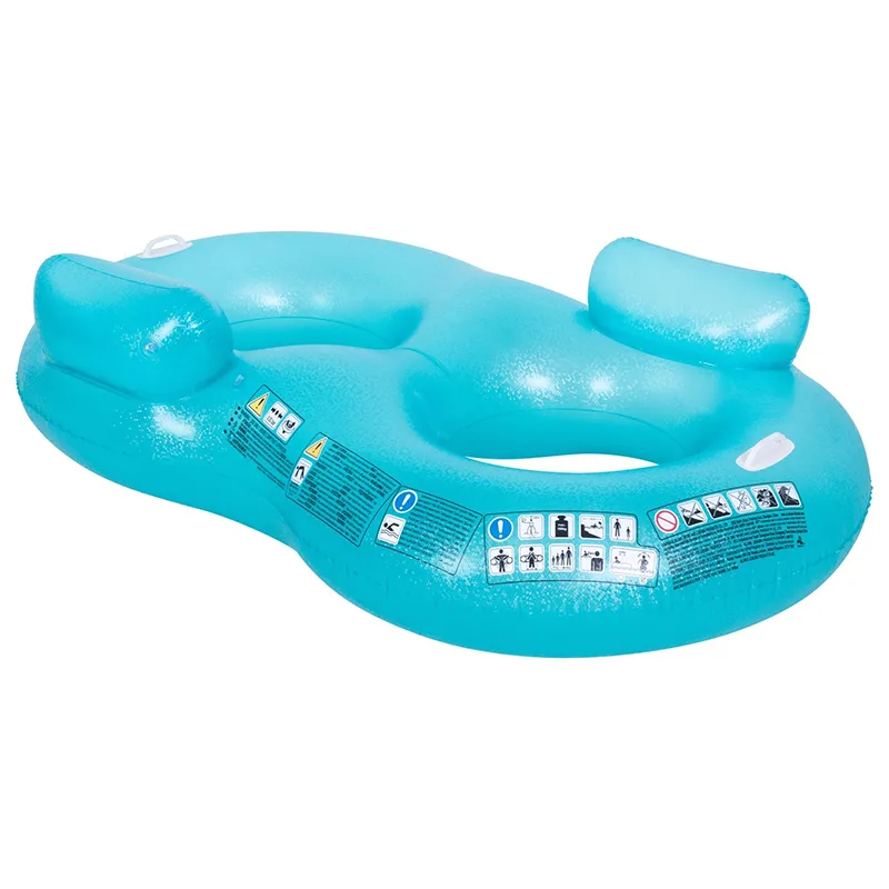 Colac Dublu Gonflabil pentru Piscina Sunclub