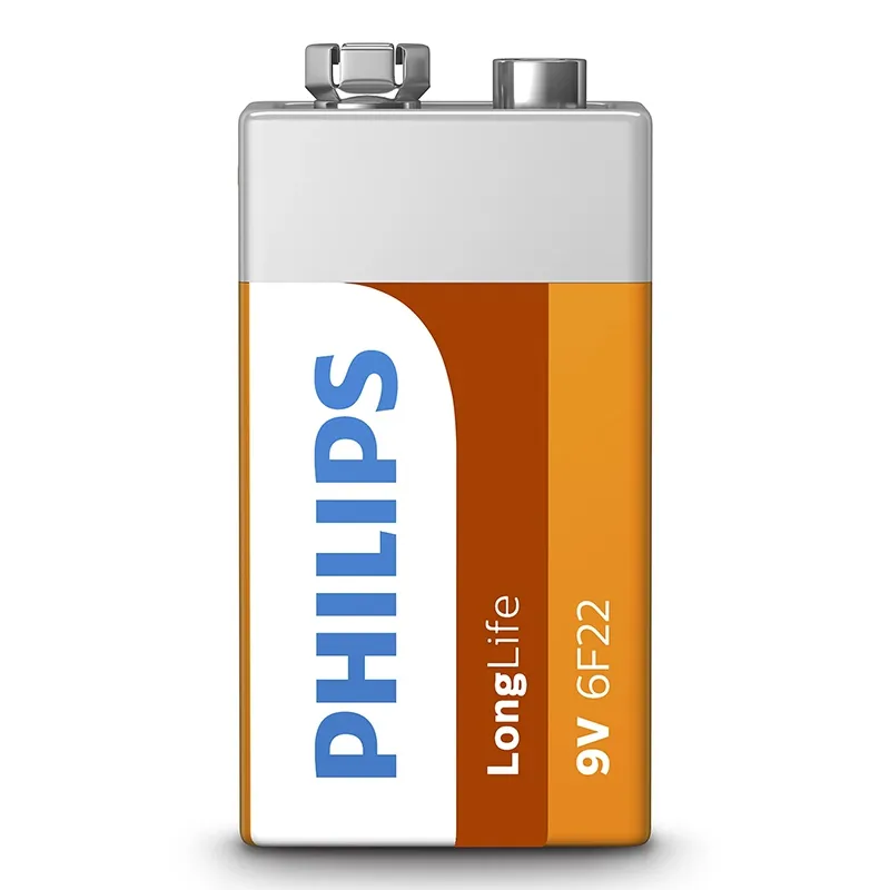 Baterie Philips 9V 6F22 Longlife B1 Blister
