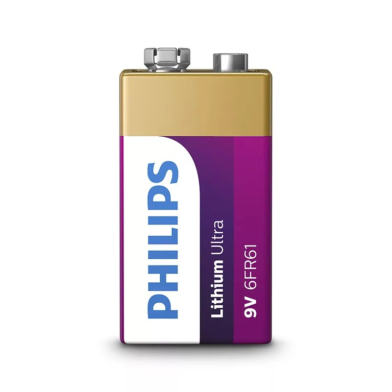 Baterie Lithium Ultra 9V Blister 1 Buc Philip