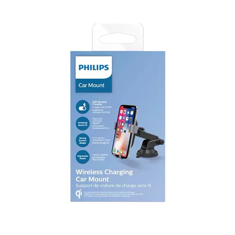 Suport Telefon Auto Incarcare Qi Philips