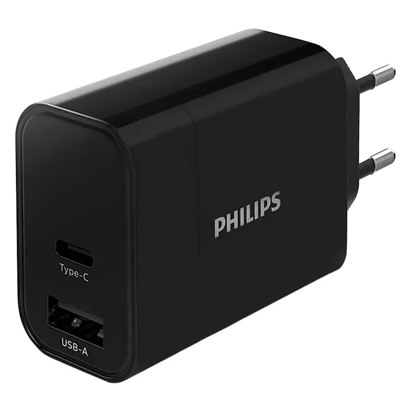 Incarcator Retea USB A si Tip C Rapid Philips