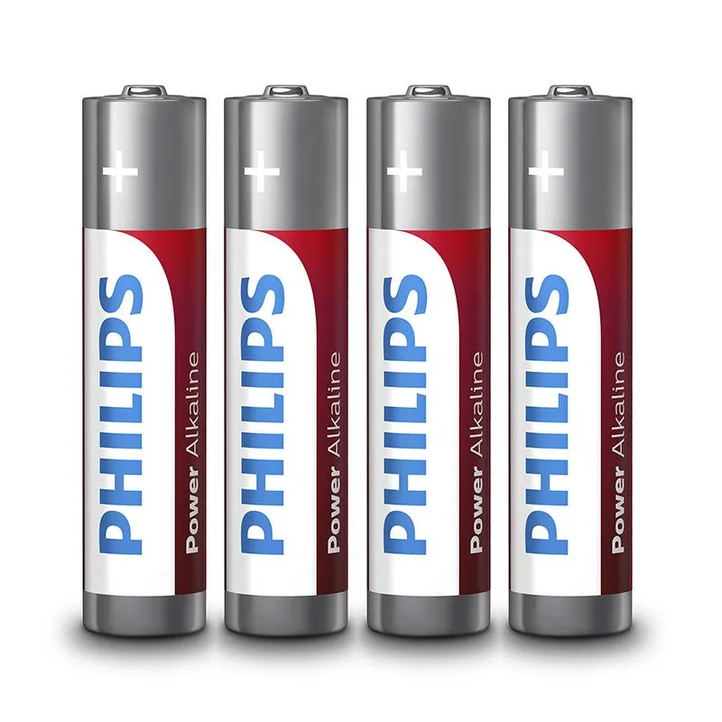 Baterie Power Alkaline LR3 AAA Folie 4 Buc Ph