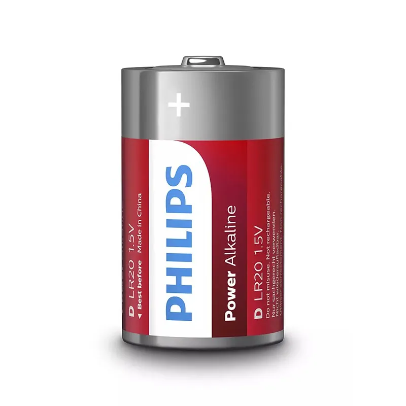 Baterie Power Alkaline LR20 D Blister 2 Buc P