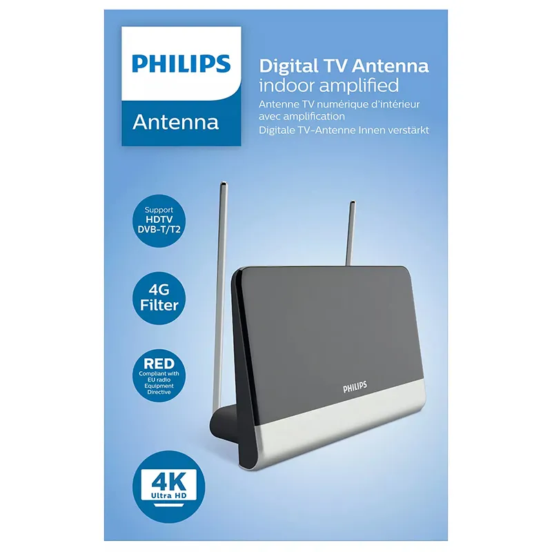 Antena TV Digitala 4K Philips