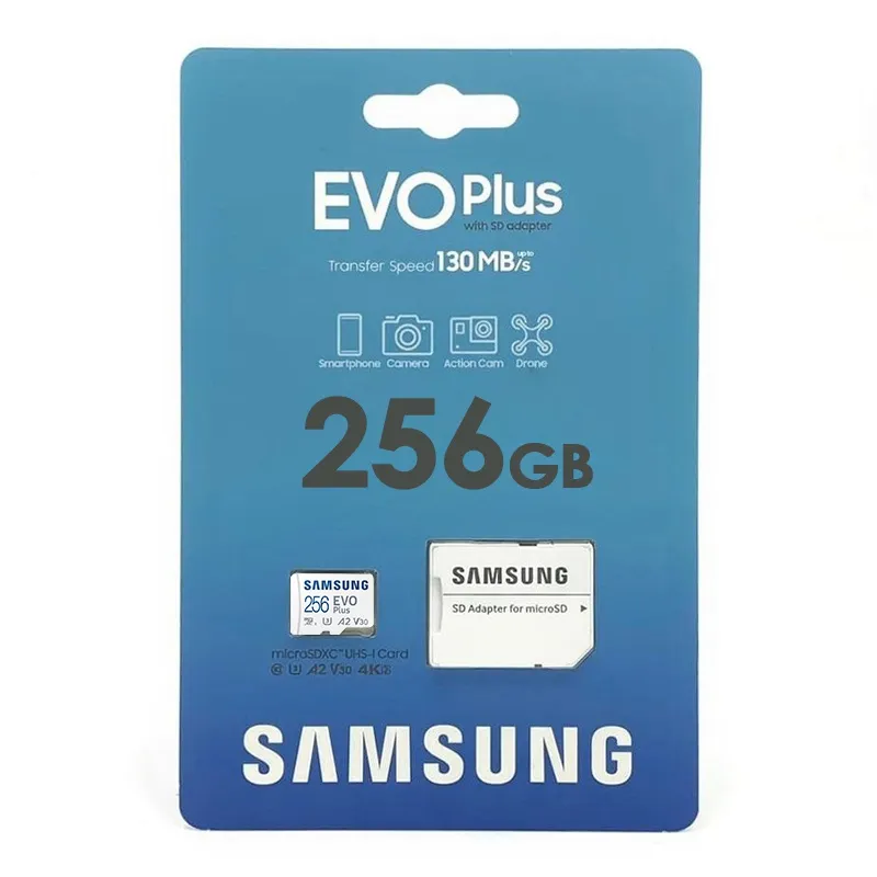 Micro SD Card 256GB UHS-1 Evo Plus Samsung