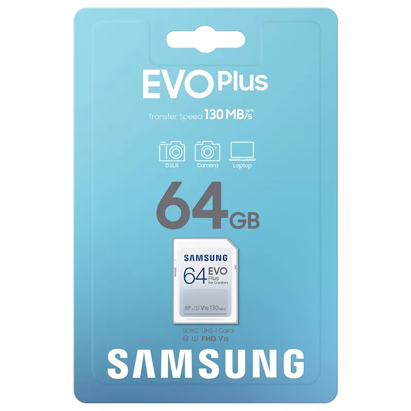 Micro SD Card 64GB UHS-1 Evo Plus Samsung