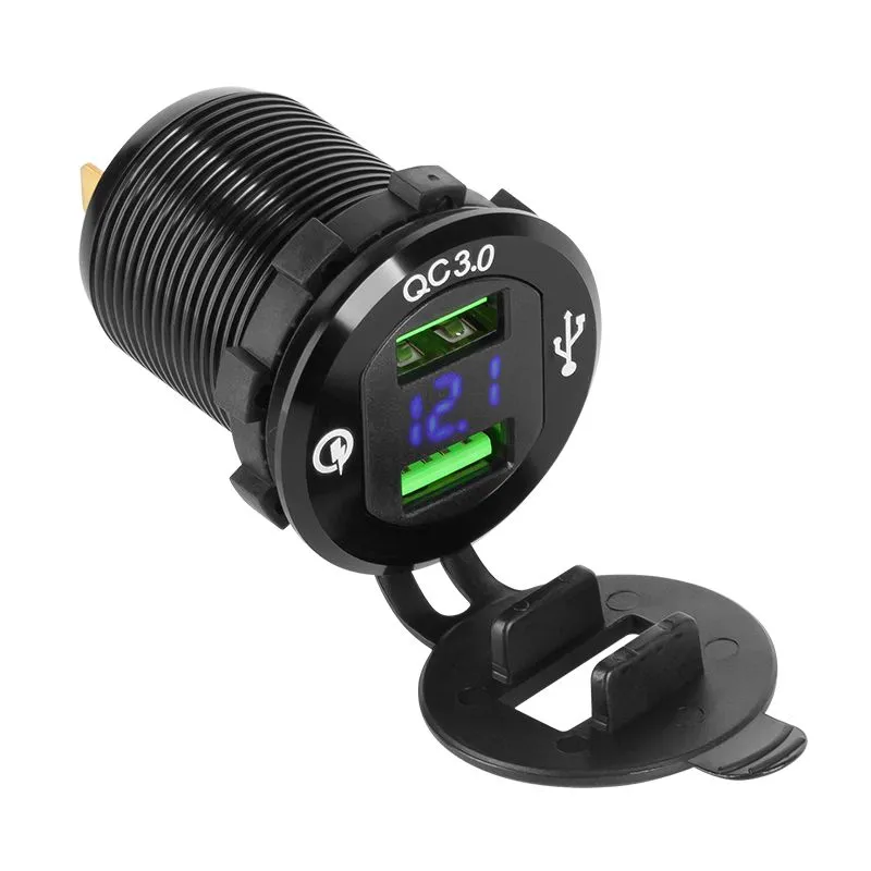 Mufa Montaj Auto Incarcare 2XUSB Quick Charge